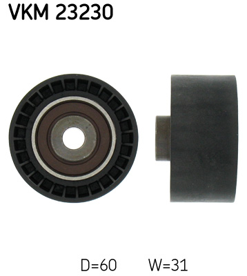 SKF Vezetőgörgő, vezérműszíj VKM23230_SKF